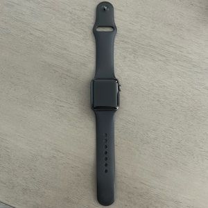 Apple Watch Series 3 38MM Aluminum case ceramic black